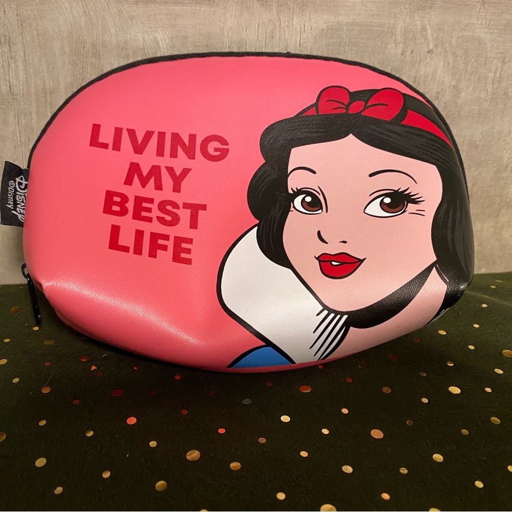 EUC Disney Snow White Cosmetic Bag